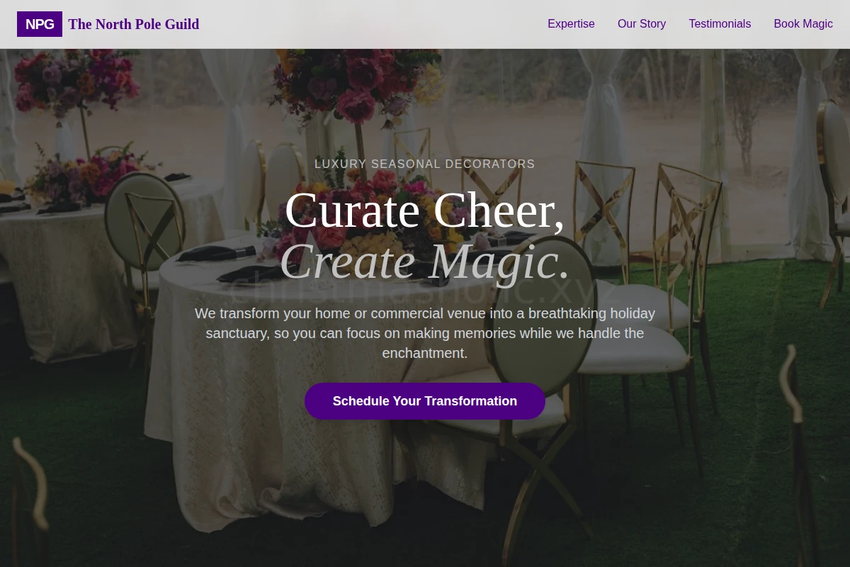 Garland Event Decor