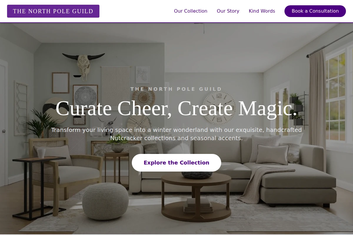 Nutcracker Home Decor